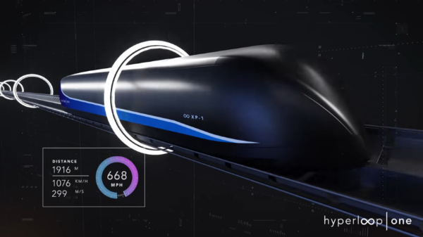 Hyperloop-one Maglev Vactrain