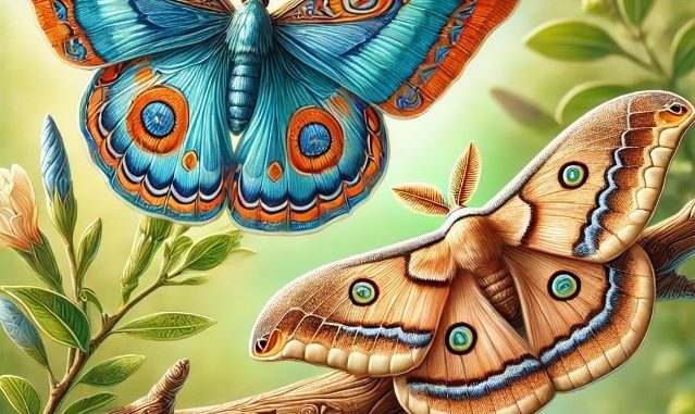 பட்டாம்பூச்சிகளுக்கும் அந்துப்பூச்சிகளுக்கும் உள்ள வேறுபாடுகள் என்ன?